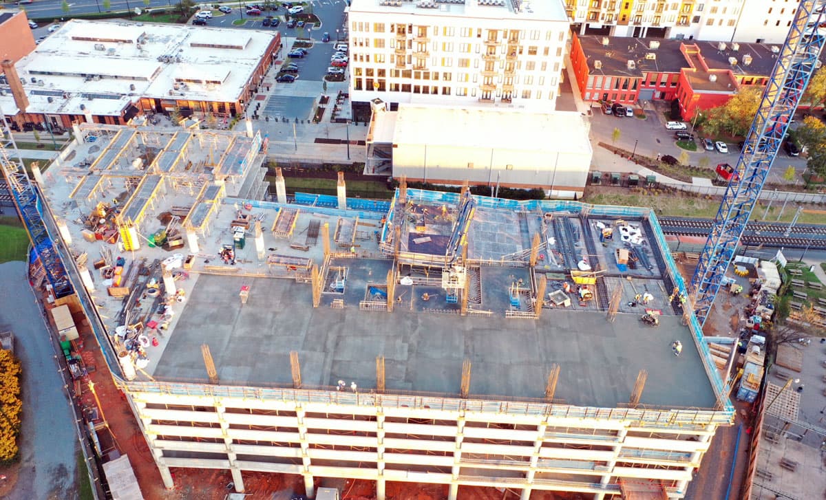 Custom Formwork crews working in Grand Prairie, TX