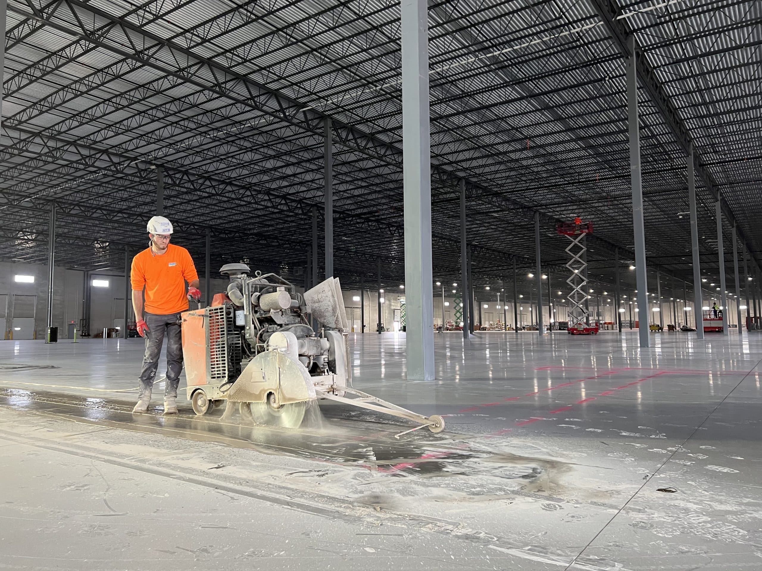 Commercial Renovation crews working in Grand Prairie, TX