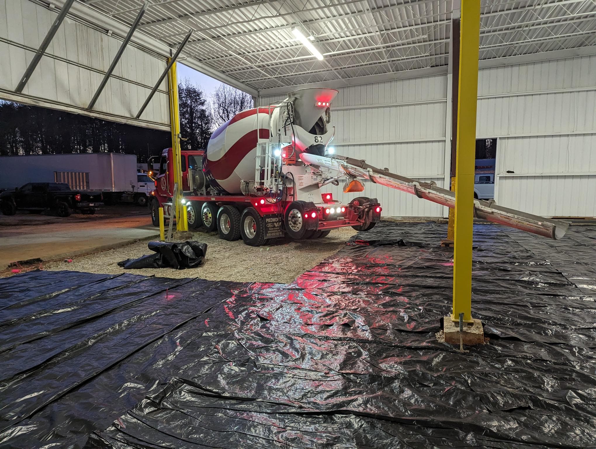 Concrete Barriers crews working in Grand Prairie, TX