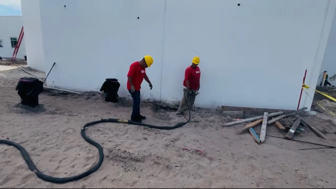 Concrete Foundation Repair crews working in Grand Prairie, TX