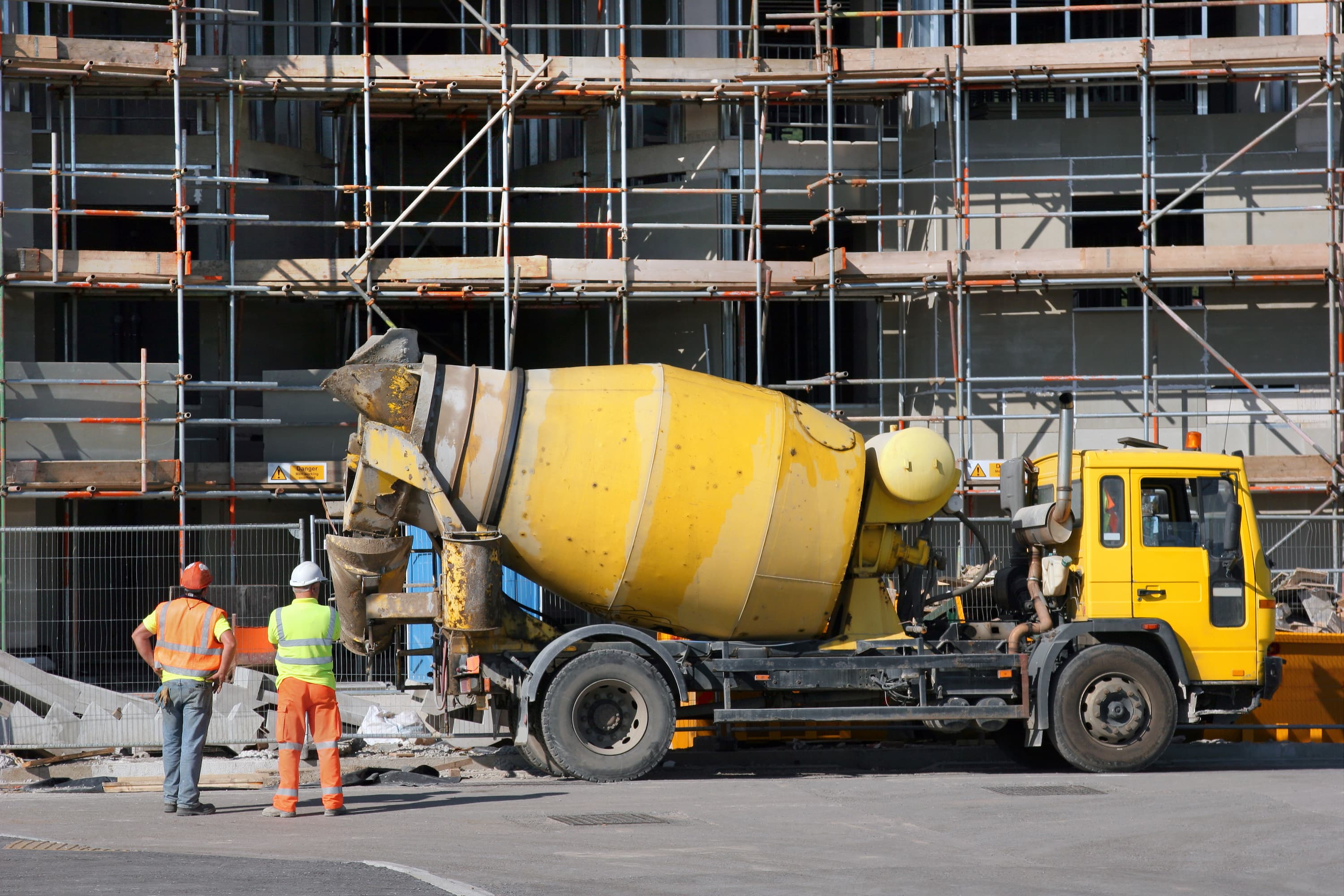 Concrete Mix Design crews working in Grand Prairie, TX
