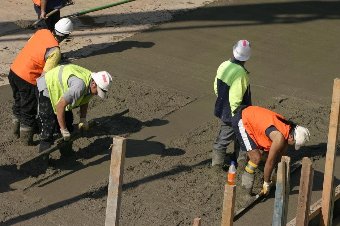 Concrete Resurfacing crews working in Grand Prairie, TX