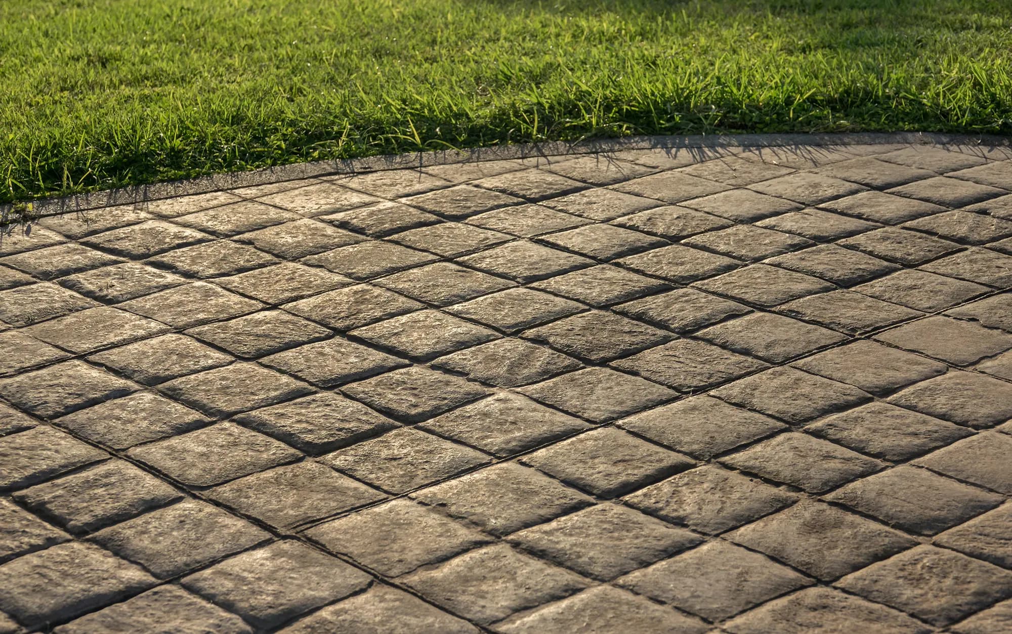 Stamped Concrete crews working in Grand Prairie, TX